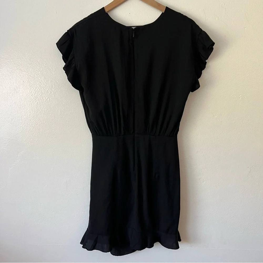Stelen Conch Kayla Black Cotton Dress